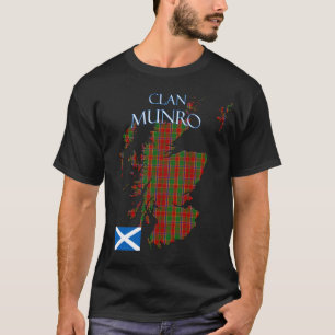 Camiseta Munro Scottish Clan Tartan Scotland