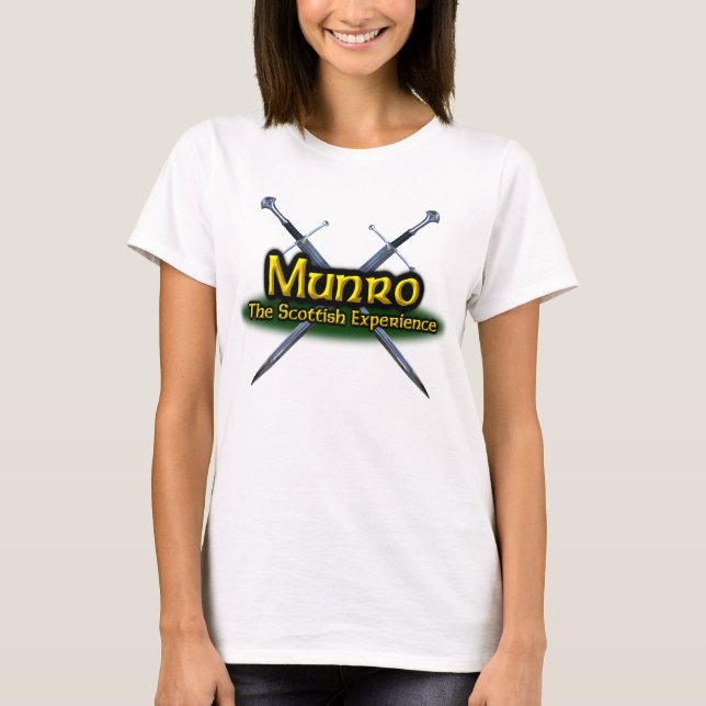 Camiseta Munro The Scottish Experience Clan (Frente)
