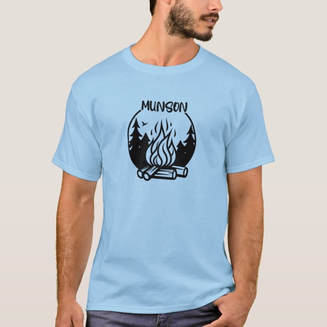 Camiseta Munson Camping (Frente)
