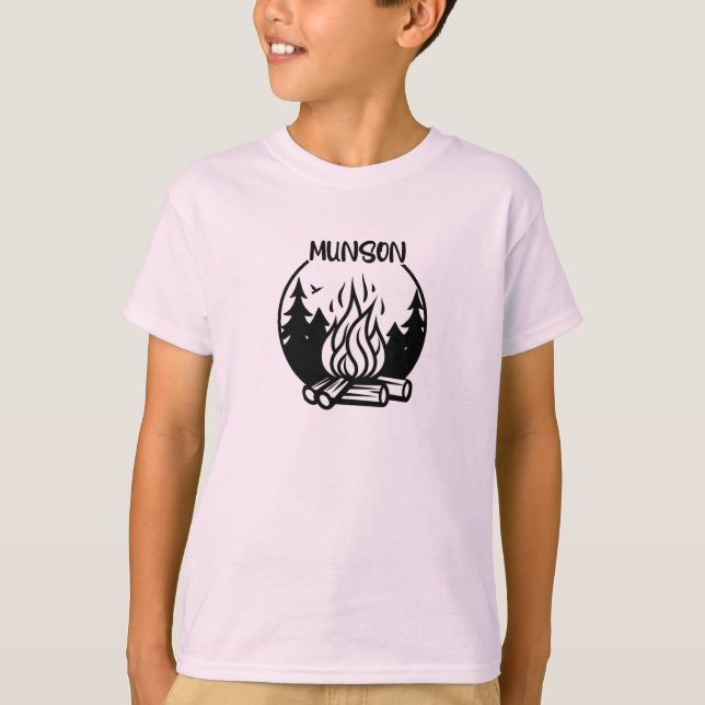 Camiseta Munson Camping (Frente)