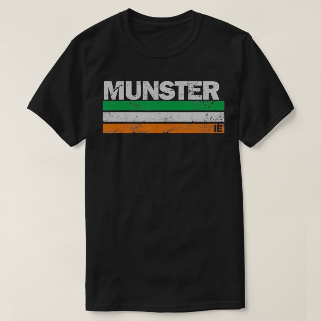 Camiseta Munster Ireland Flag Irish Pride (Frente do Design)