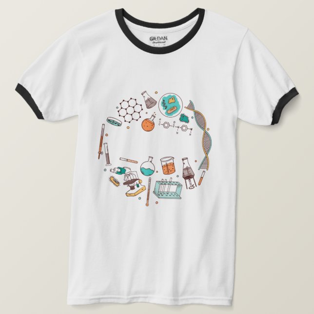 Camiseta Muppet Science - Química (Frente do Design)