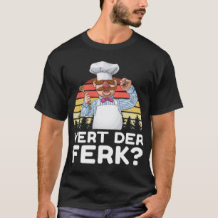 Camiseta Muppet Show Swedish Chef Explemente Novo Stic Engr