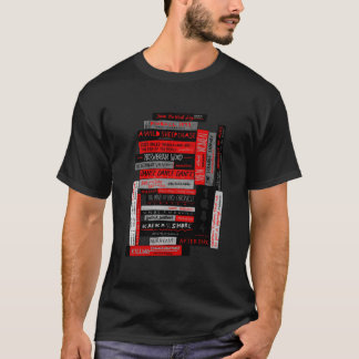 Camiseta Murakami Book Stack Fanatic (Cor)