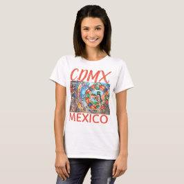 Camiseta Mural do grafite de rua CDMX México
