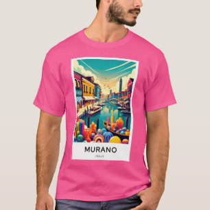 Camiseta Murano Itália Digital Art Poster