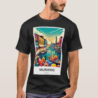 Camiseta Murano Itália Digital Art Poster