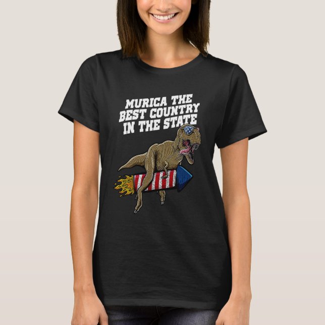 Camiseta Murica the Best Country  American Humor USA 4th of (Frente)