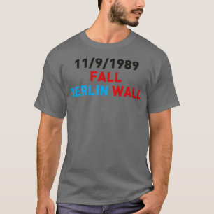 Camiseta Muro de Berlim Fall 1989