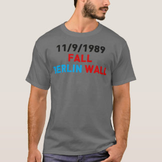Camiseta Muro de Berlim Fall 1989