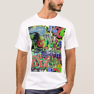 Camiseta Muro de grafite: Salto Urbano