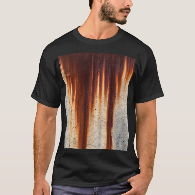 Camiseta Muro de Grunge Ruído: Sagging Textuturado (Frente)