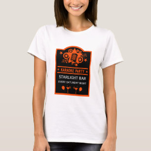 Camiseta Muro de Promoção do Karaoke