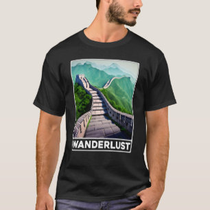 Camiseta Muro excelente da China Wanderlust
