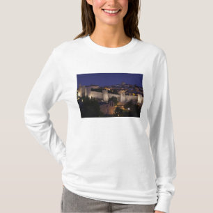 Camiseta Muros da cidade de Los Cuarto Postes, crepúsculo