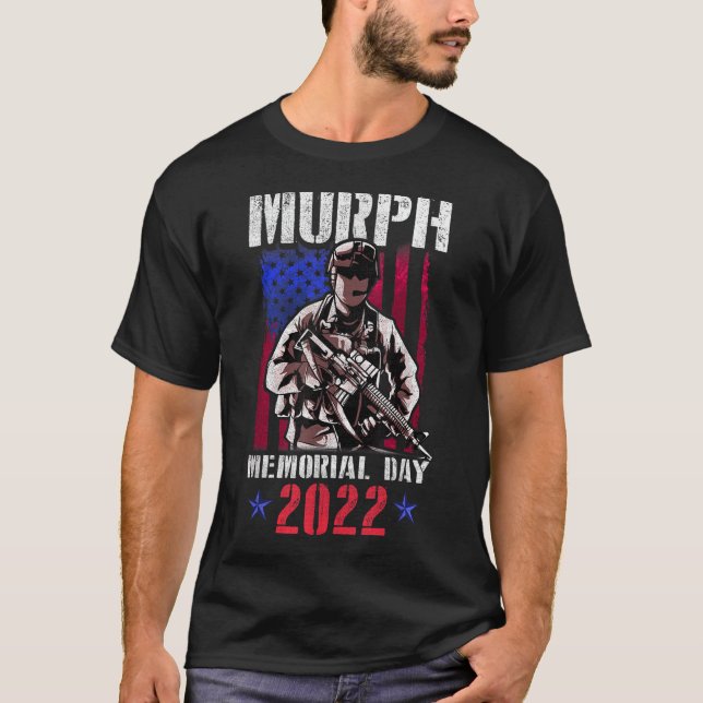 Camiseta Murph 2022 Workout Challenge Memorial Americano (Frente)