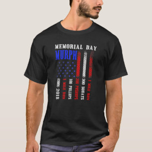 Camiseta Murph 2023 Memorial Workout Patriotic WOD Tee