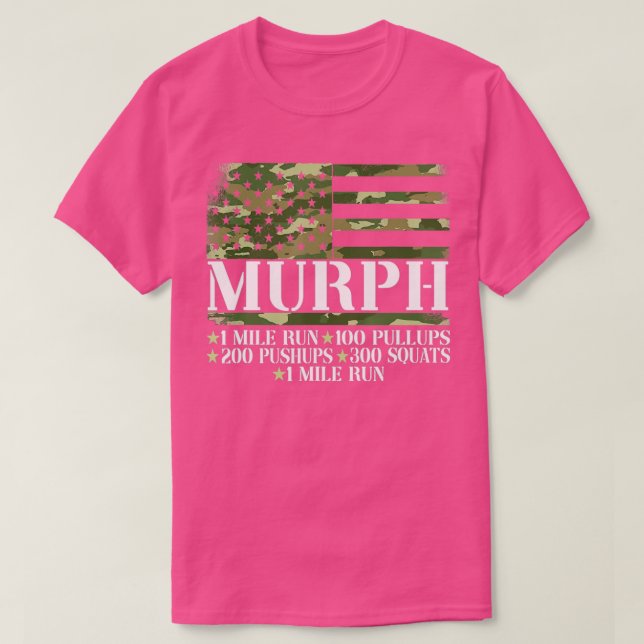 Camiseta Murph Memorial Workout (Frente do Design)