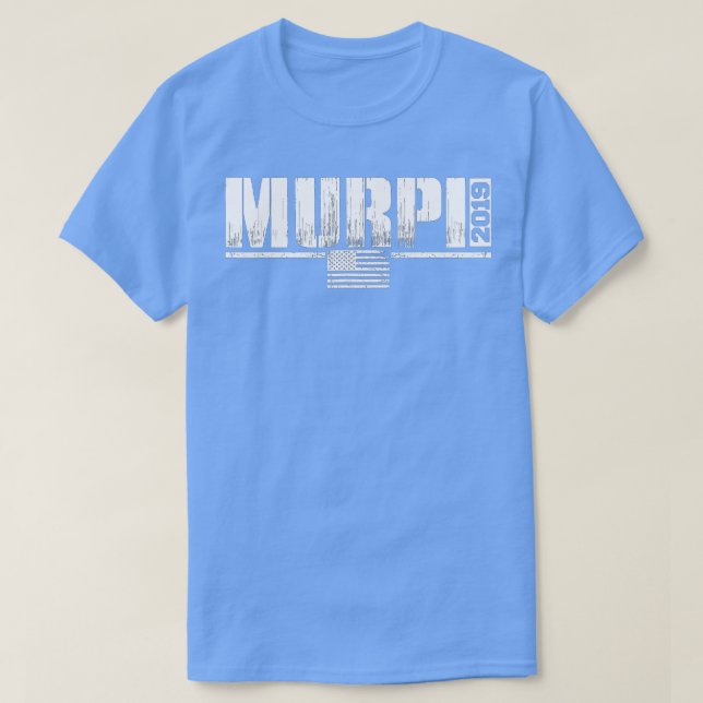 Camiseta Murph Workout Veteran Memorial Day Militar (Frente do Design)