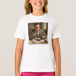 Camiseta Murphy escrevendo pela primeira vez é lei