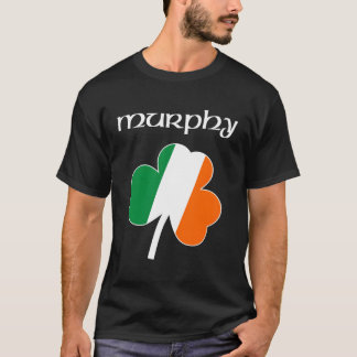 Camiseta Murphy Irish Sobrenome Gift Ireland Flag Shamrock