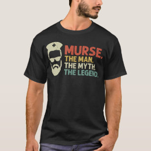 Camiseta Murse Enfermeiro Masculino Enfermeiro Rn Lpn Cna O