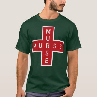 Camiseta Murse Male Nurse Red Cross