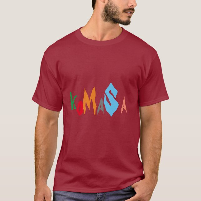 Camiseta Murugi Veste Komasa Design Basic Dark T-Shirt (Frente)