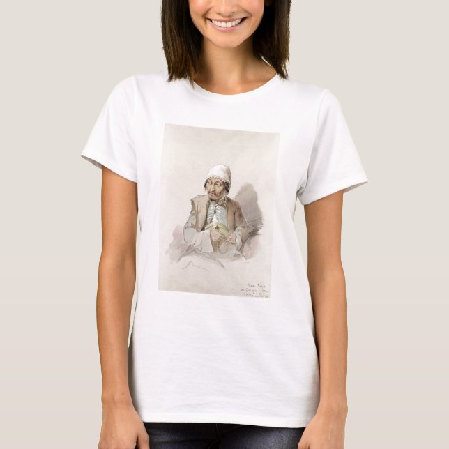 Camiseta Musa - de Kashgar, c.1855 (Frente)