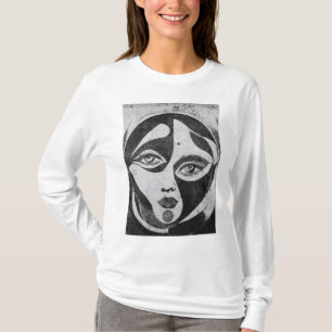 Camiseta Musa em Movimento: Graça Abstrata