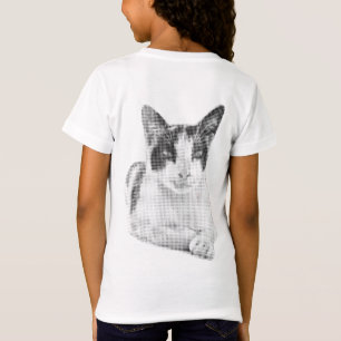 Camiseta Musa Meia-Tinta Calico