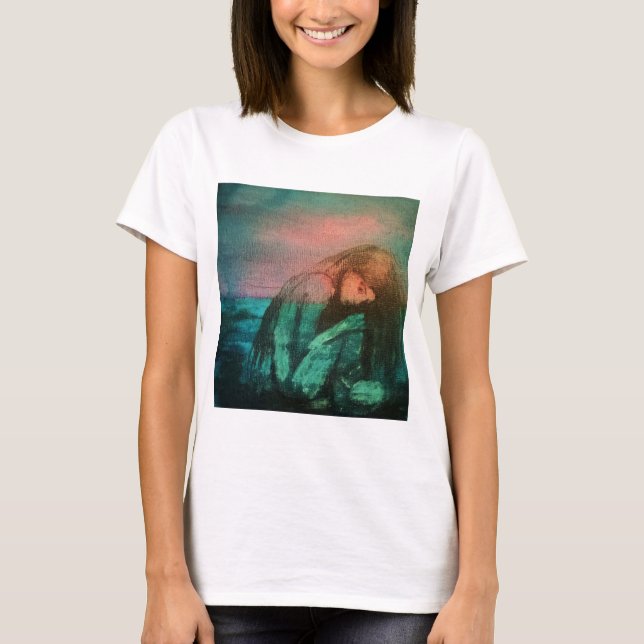 Camiseta "Musa pelo mar " (Frente)