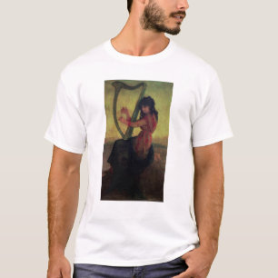 Camiseta Musa que joga a harpa