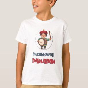 Camiseta Musahharati Ramadan Drummer Ritmos da Noite