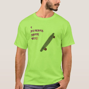Camiseta Musashi projeta a madeira