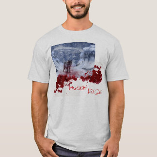 Camiseta Musashi projeta o lobo