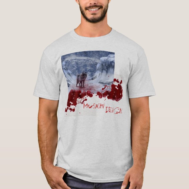 Camiseta Musashi projeta o lobo (Frente)
