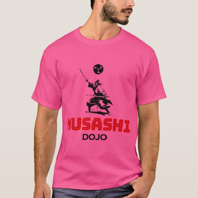 Camiseta Musashi Samurai - Mma de Artes Marciais (Frente)