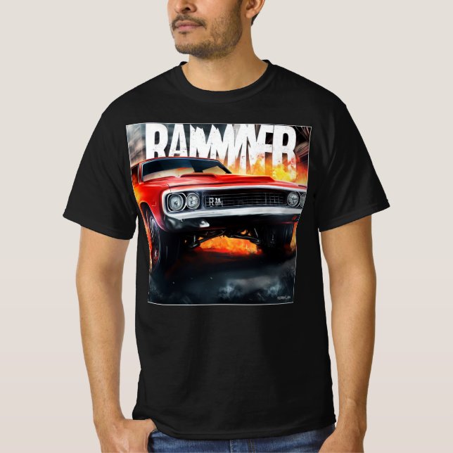 Camiseta MUSCLE CAR HALLOWEEN [Rammer] 001 (Frente)