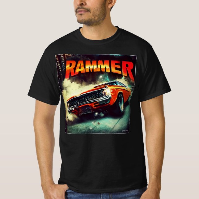 Camiseta MUSCLE CAR HALLOWEEN [Rammer] 035 (Frente)