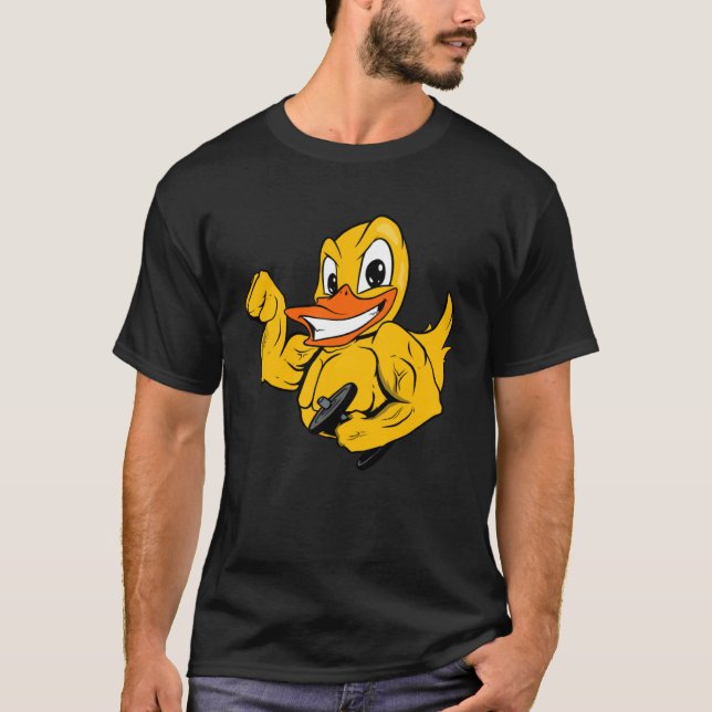 Camiseta Muscle Duck Bodybuilding (Frente)