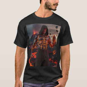 Camiseta "Muscle Lava Cyborg": Liberte a energia b