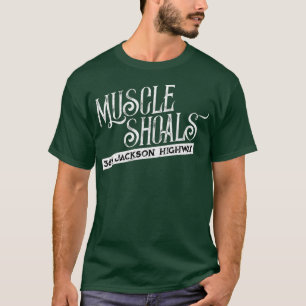 Camiseta Muscle Shoals AL Roupa Para Ventiladores De Músic
