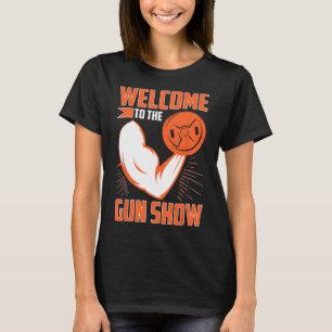 Camiseta Musculação Bem-vindo ao Show de Armas 
