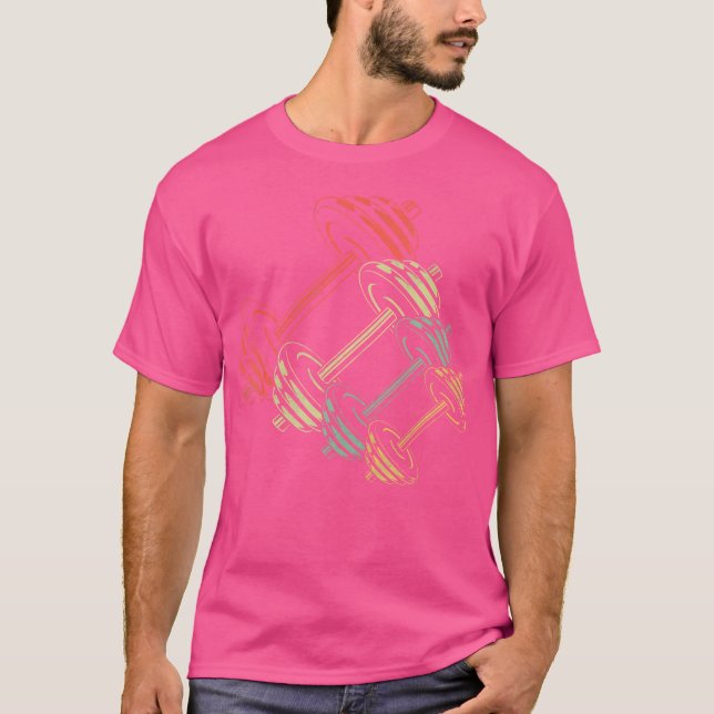 Camiseta Musculação com Halteres (Frente)