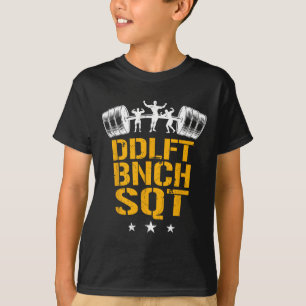 Camiseta Musculação Treino Pesado Agachamento Supino Levant