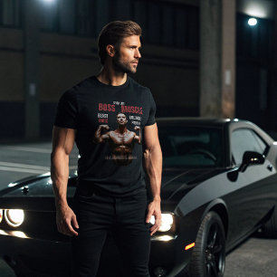 Camiseta Muscular Do Chefe - Modo Bastão