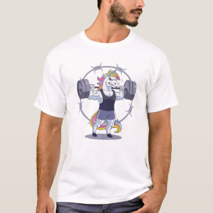 Camiseta Muscular Unicorn Gym, Unicorn Welevising