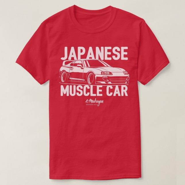 Camiseta musculatura japonesa (Frente do Design)