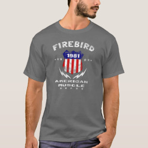 Camiseta Músculo 1981 americano de Firebird v3